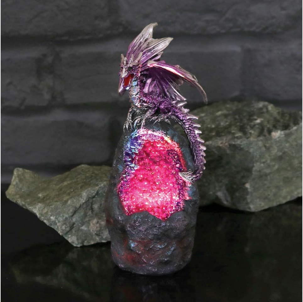 Nemesis Now Amethyst Crystal Guard Figurine, Purple