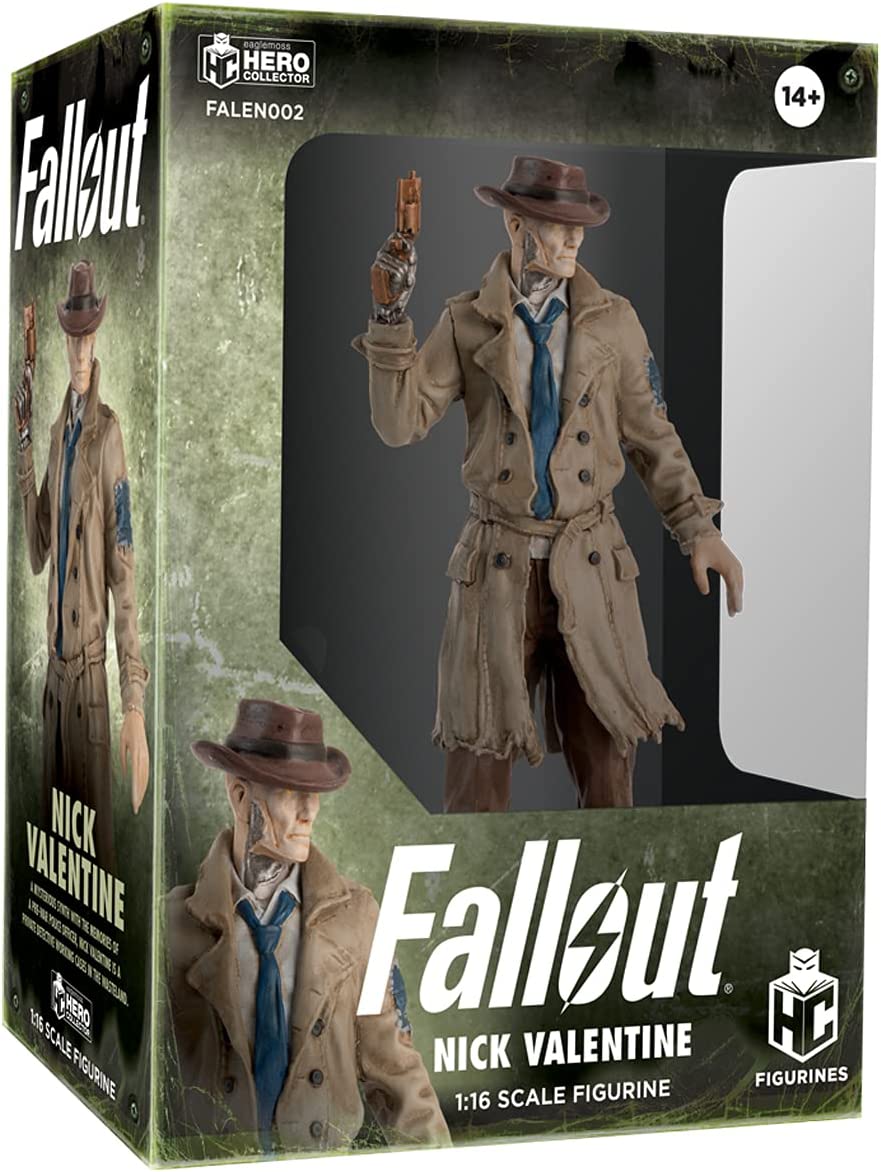 Eaglemoss Collections The Official Fallout Figurine Collection - Nick Valentine Figurine (5059072081351)