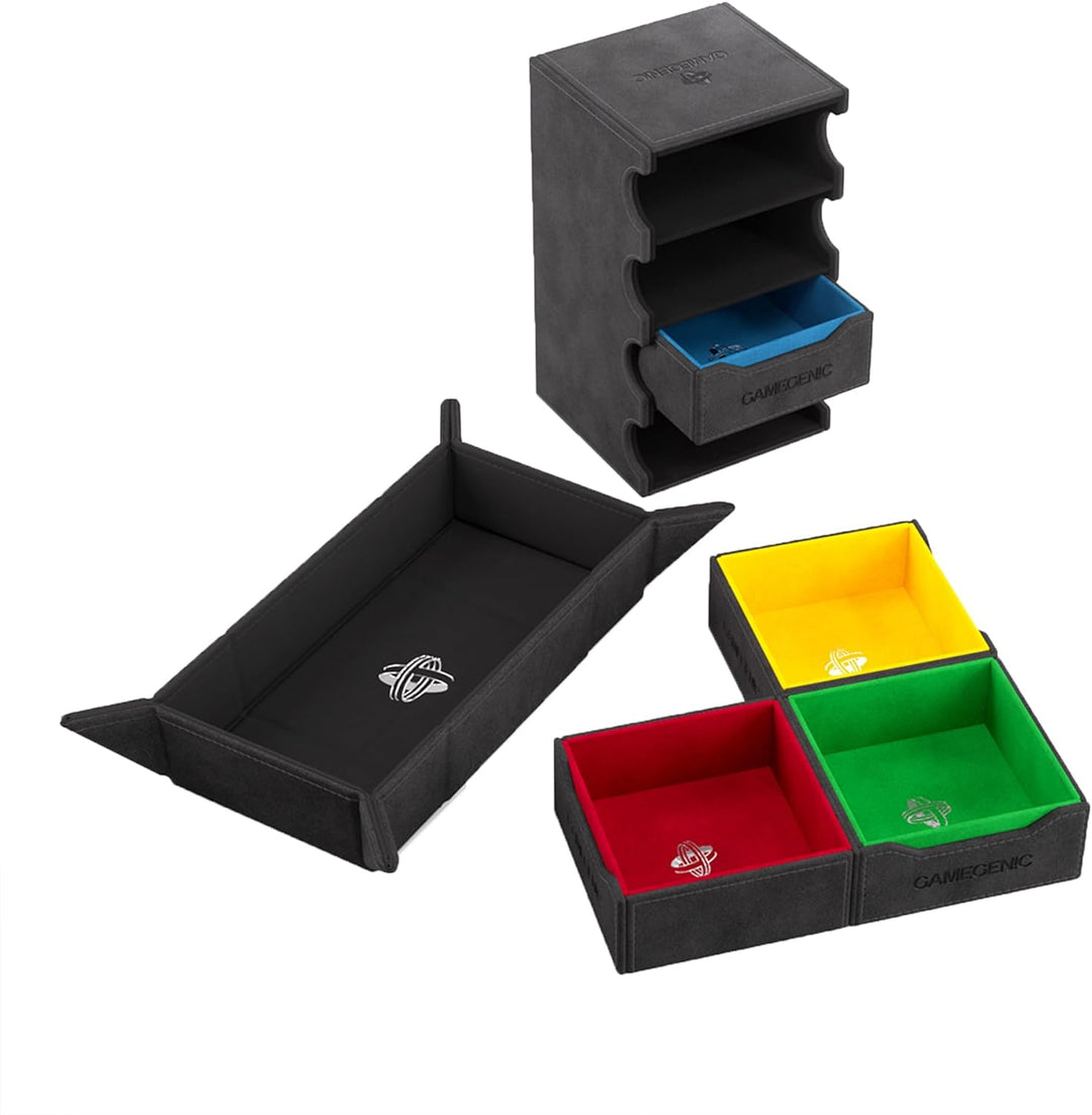 Token’s Lair - Premium All-in-One Token Box with Integrated Dice Tray for Ultimate Gaming Experience