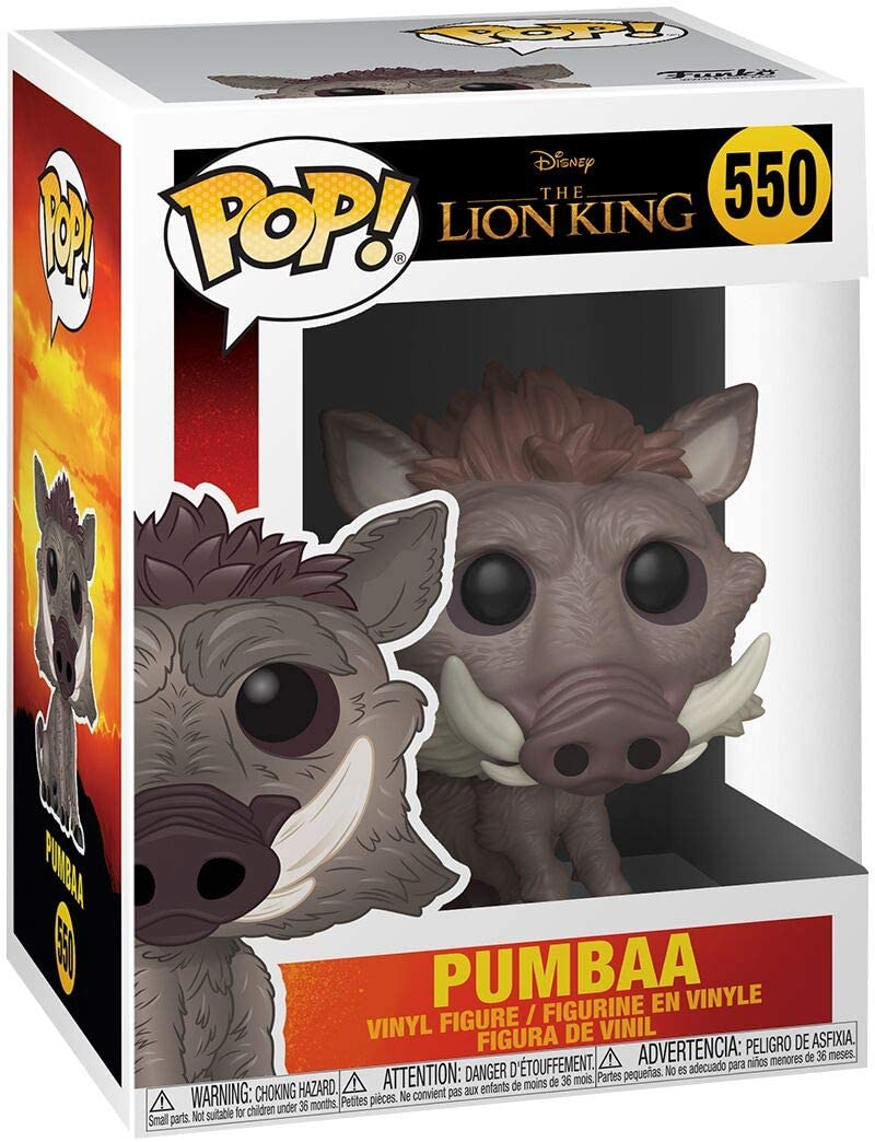Der König der Löwen Pumbaa Funko 38545 Pop! Vinyl #550