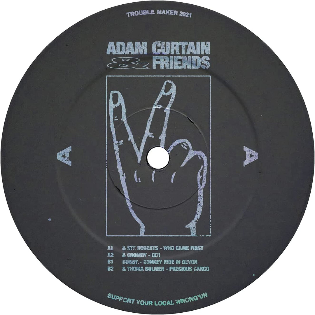 Adam Curtain &amp; Friends [12" VINYL]