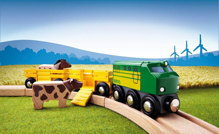 Brio Farm Train