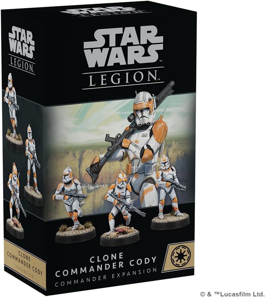 Star Wars Legion Clone Commander Cody Expansion | Two Player Battle Game