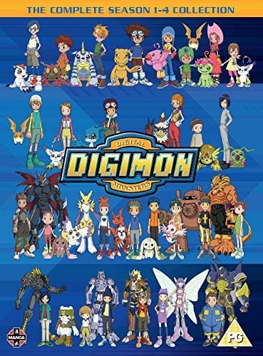 Digimon: Digital Monsters Staffel 1-4 [DVD]