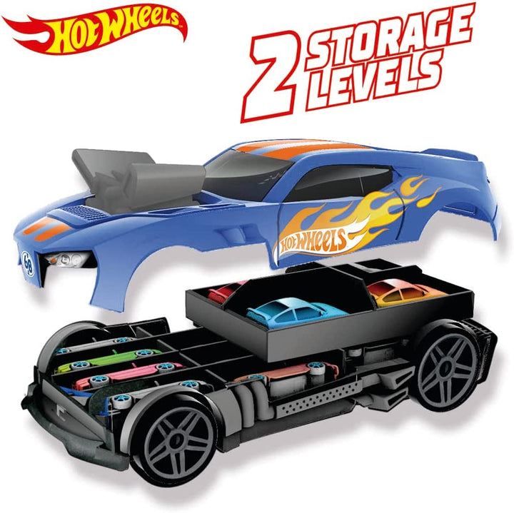 Hot Wheels 2-in-1 Race 'n Haul Car Case