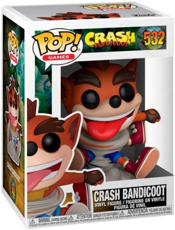Crash Bandicoot Funko 43343 Pop! Vinilo n. ° 532