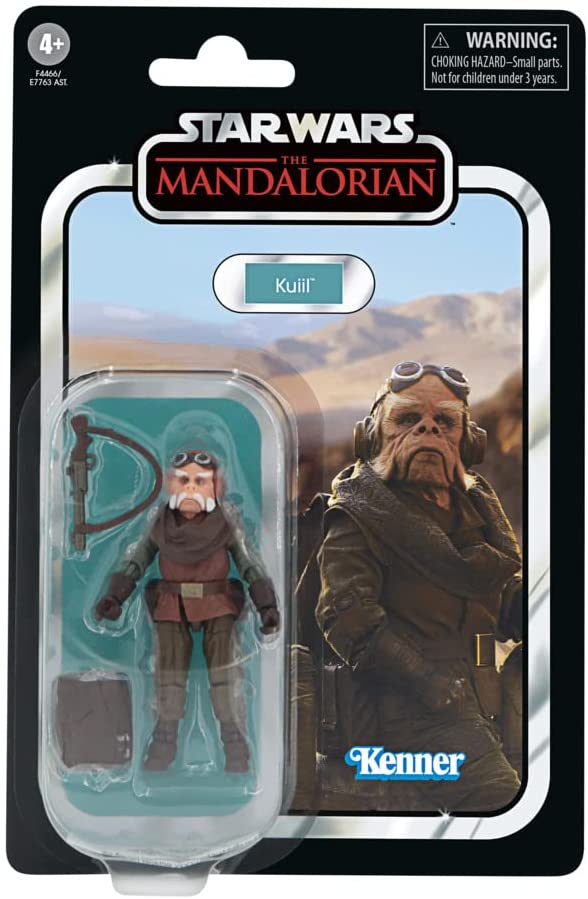 Star Wars The Vintage Collection Kuiil Toy, 9.5cm Scale The Mandalorian Action F