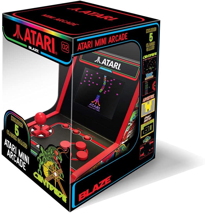 Atari Mini Arcade (mit 5 Retro-Spielen) (Elektronische Spiele)