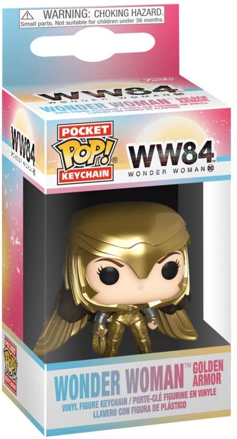 WW 84 Wonder Woman Wonder Woman gouden pantser Funko 46697 Pocket Pop!