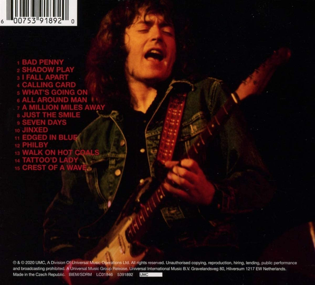 Rory Gallagher - The Best Of [Audio CD]