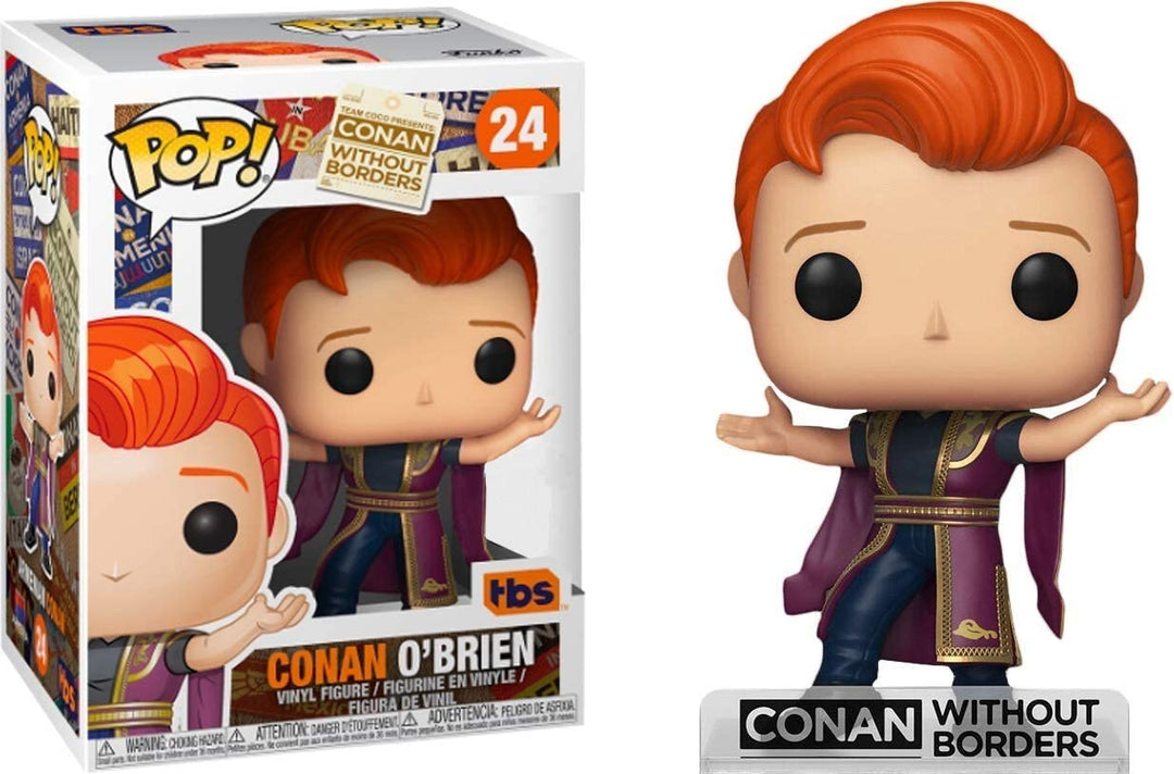 Conan senza frontiere Conan O&#39;Brien Exclu Funko 34930 Pop! Vinile #24