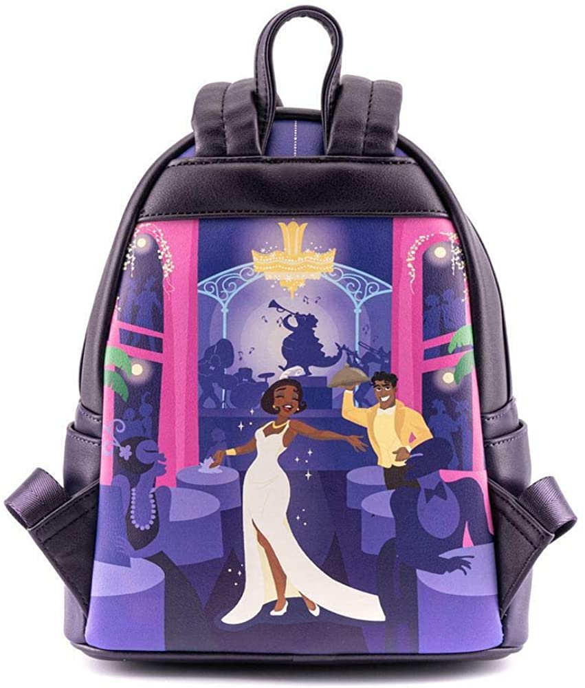 Loungefly Disney Princess and the Frog Tiana's Palace Mini Backpack 6