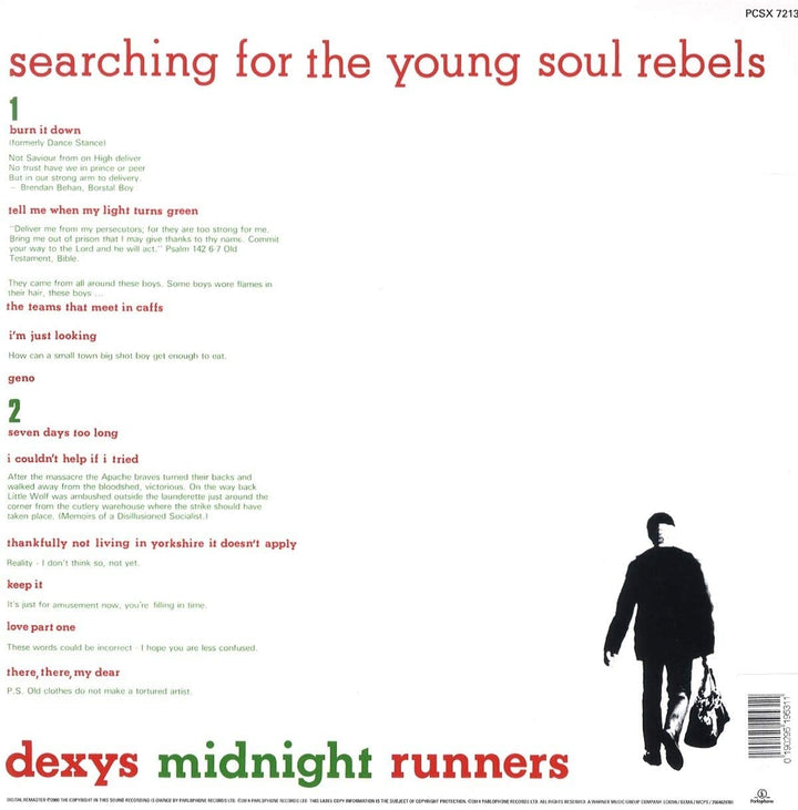 Midnight Runners de Dexy - À la recherche des jeunes rebelles de l&#39;âme (vinyle rouge du 40e anniversaire) [VINYL]