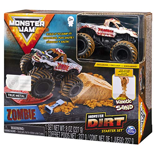 Monster Jam, Zombie Monster Dirt Starter-Set, mit 8 Unzen Monster Dirt &amp; Of