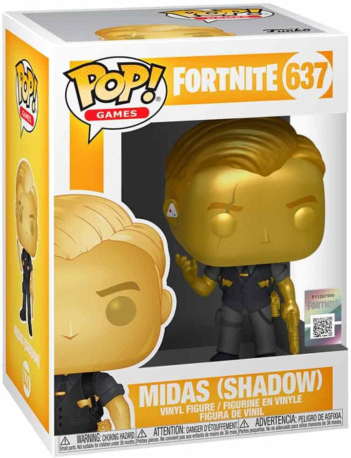 Fortnite Midas Shadow Funko 52973 Pop! Vinilo n. ° 637