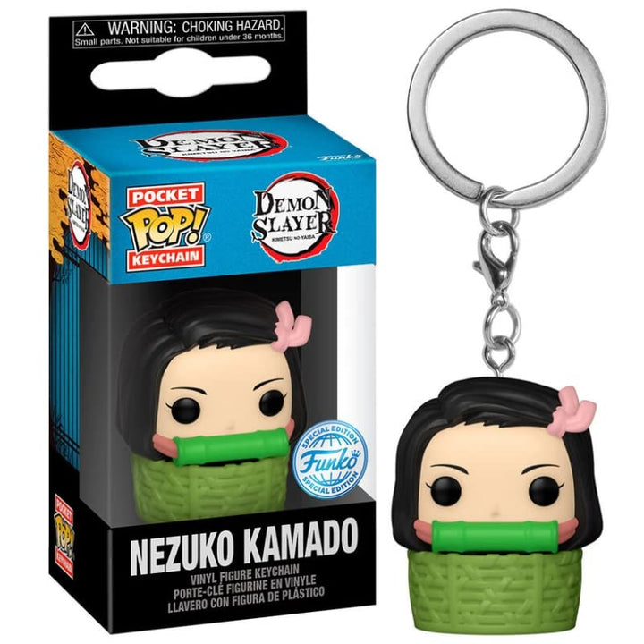 Dämonentöter – Nezuko Kamado Funko Pop! Schlüsselanhänger