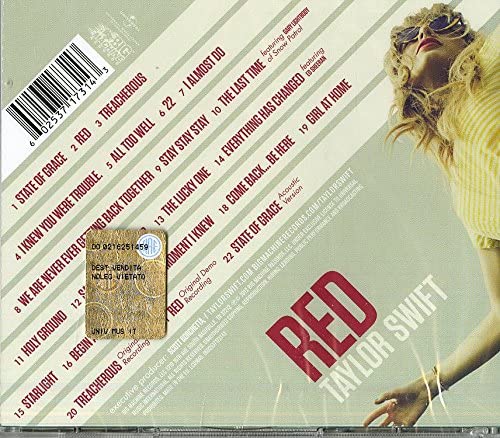 Taylor Swift - Red / Deluxe Edit. [Audio CD]