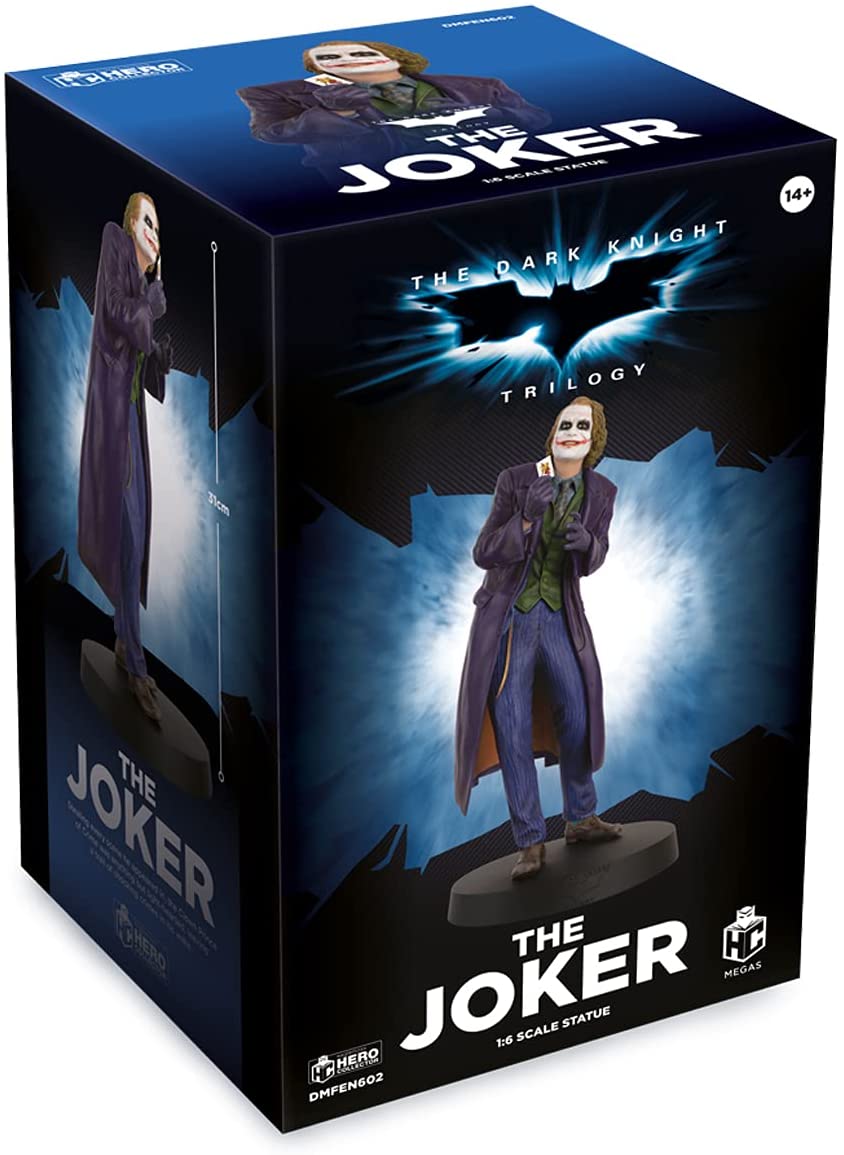 DC Comics – MEGA The Joker Figur (Heath Ledger) – Batman Movie MEGAs von Eagle