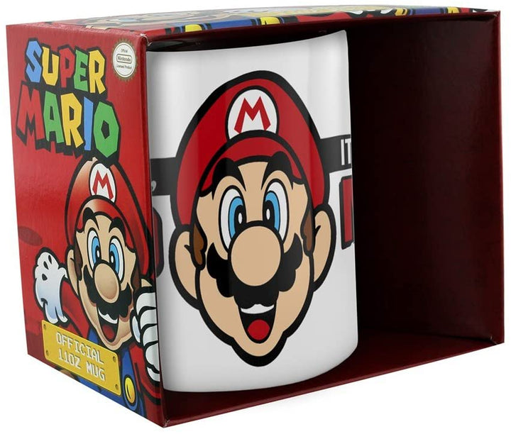 Pyramid MG24845 Taza de café de Super Mario, porcelana, multicolor
