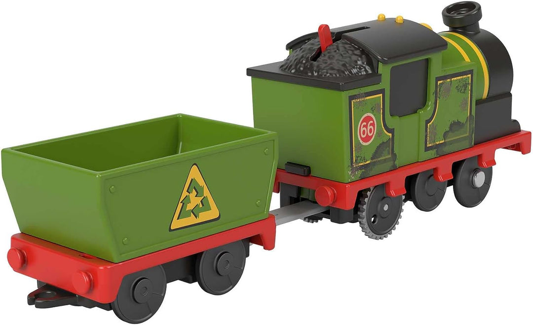 ?Fisher-Price Thomas and Friends Whiff Toy Train, Battery-Powered Motorized Train Engine and Cargo Car