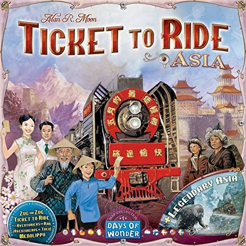 Tage des Wunders | Ticket to Ride Asia Brettspiel-ERWEITERUNG | Ab 8 Jahren | Für 2 bis 6 Spieler | Durchschnittliche Spielzeit 30–60 Minuten