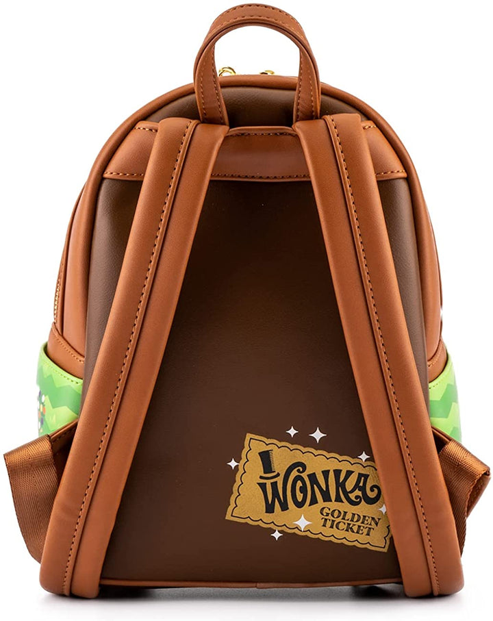 Loungefly Warner Bros Charlie und die Schokoladenfabrik Wonka Mini-Rucksack zum 50-jährigen Jubiläum