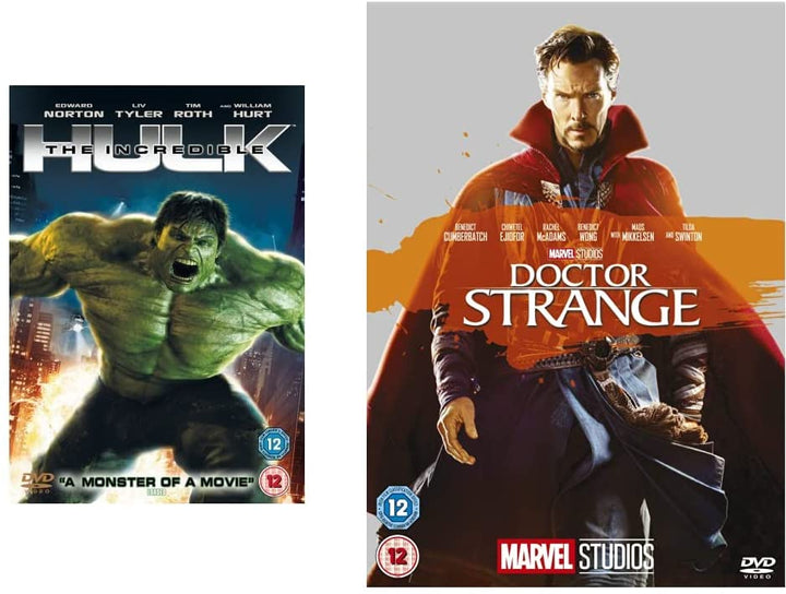 Der unglaubliche Hulk [DVD] &amp; Marvel's Doctor Strange [DVD] [2016]