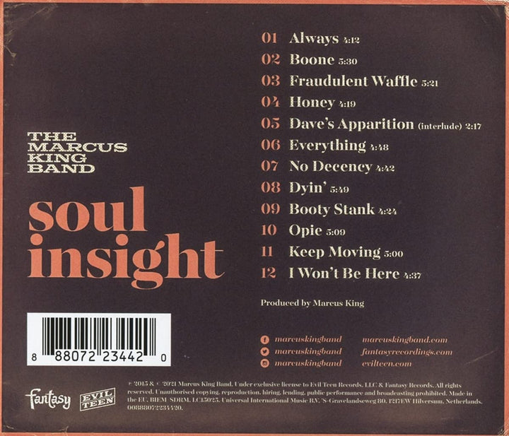 Soul Insight [Audio-CD]
