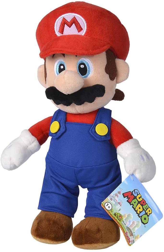 Simba 109231010 Plschfigur Super Mario 30CM Stofftier, Multi