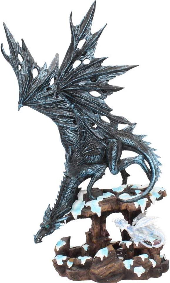 Nemesis Now Dragons Wisdom Figur 35cm Schwarz