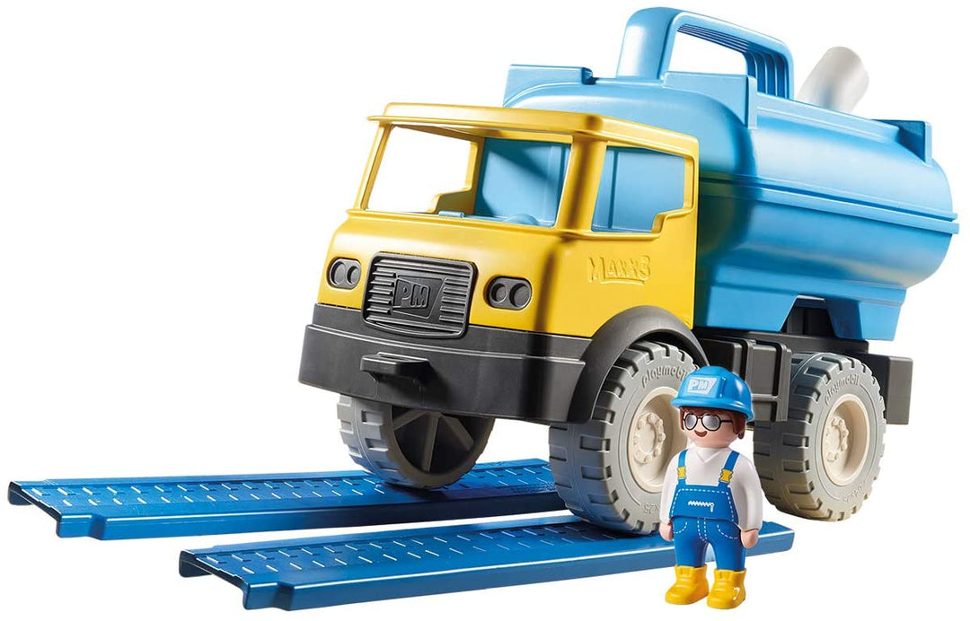 Playmobil Sand 9144 Wassertankwagen für Kinder ab 2 Jahren