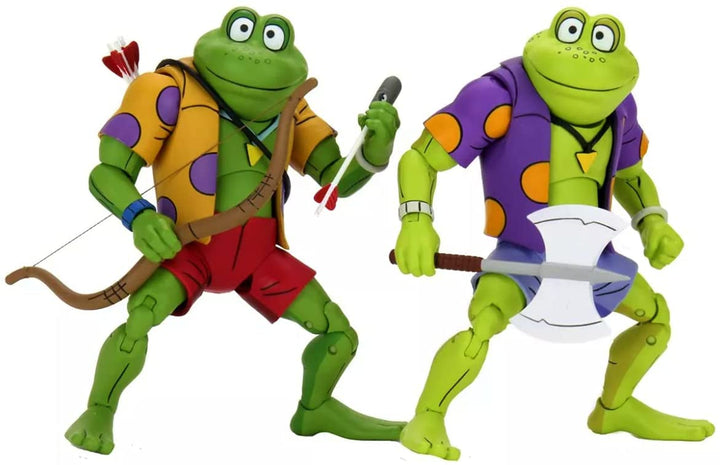 Genghis & Rasputin (TMNT) 2 Pack Neca Action Figures