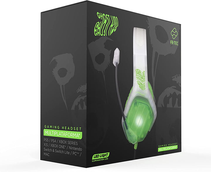 FR-TEC - Gaming Headset Ghost H28 ( PlayStation 5, Nintendo Switch, Windows 7, Windows 10, PlayStation 4, Xbox Series X)