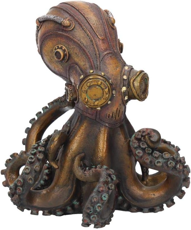 Nemesis Now Octo-Steam Figur 19 cm Bronze