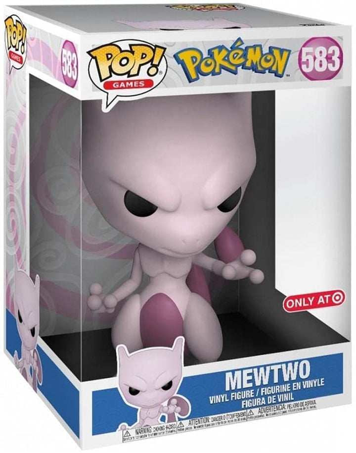 Pokemon Mewtwo 10" Exclu Funko 47826 Pop ! Vinyle #583