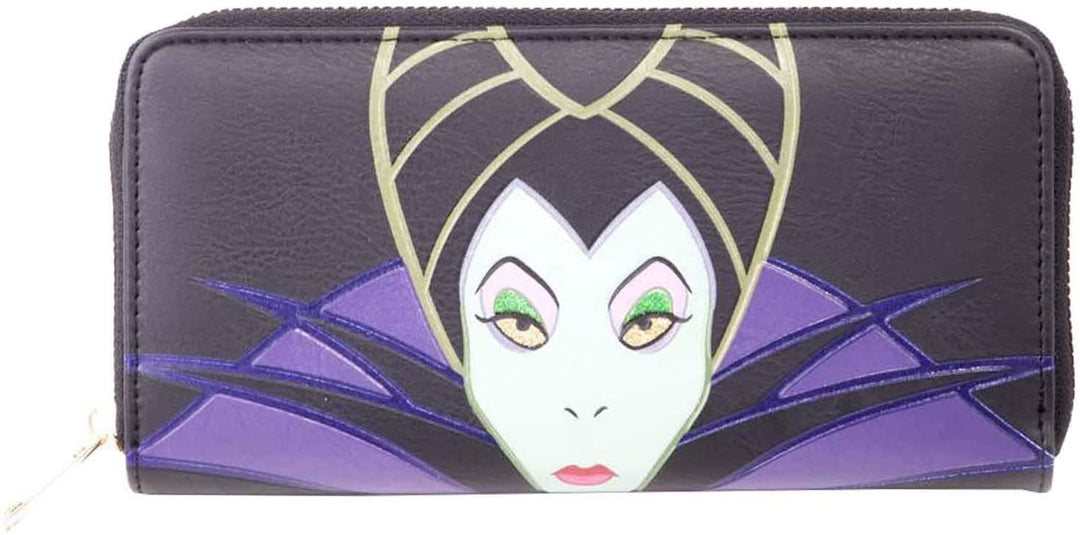 Disney - Maleficient 2 - Ladies Patched Zip Around Wallet