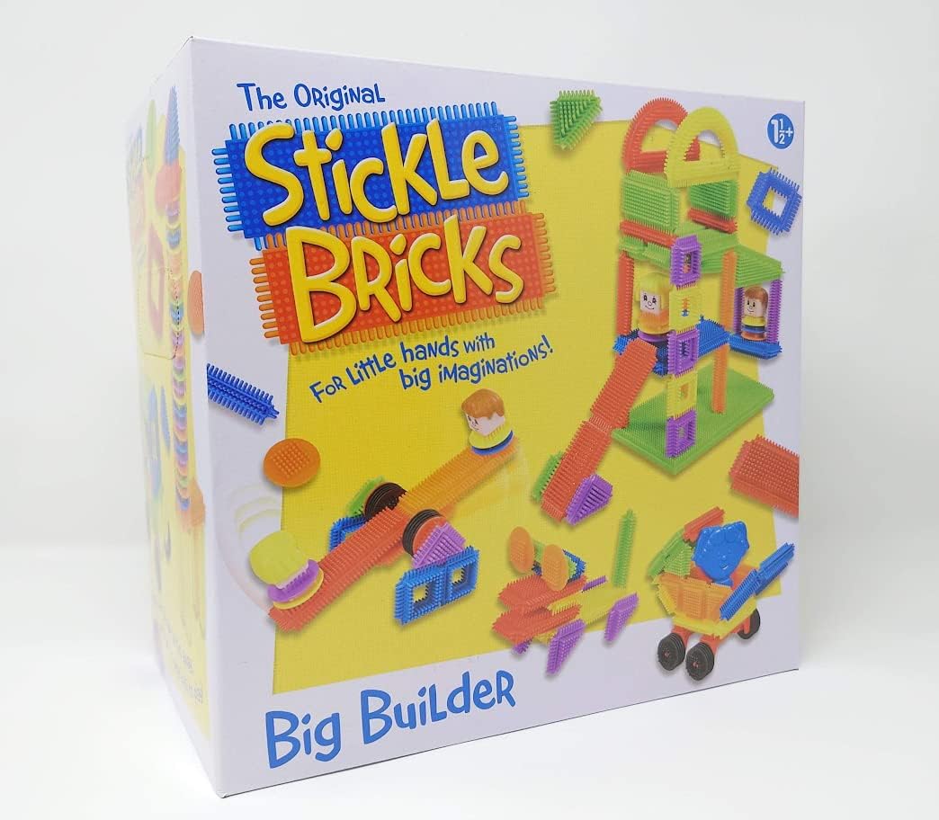 Stickle Bricks Big Builder Bauset TCK15000, über 125 Teile