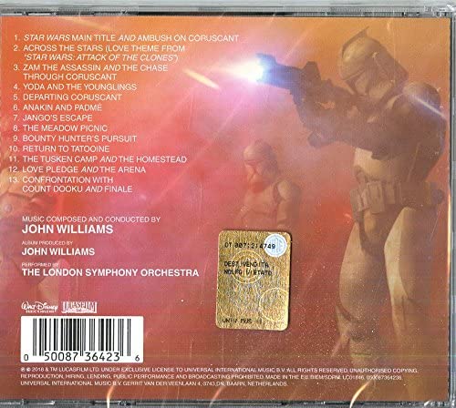 John Williams – Star Wars: Angriff der Klonkrieger [Audio-CD]