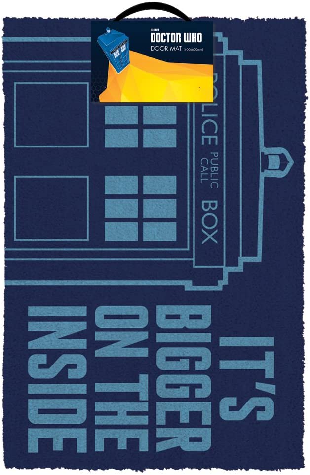 Doctor Who GP85065 Tardis Fußmatte, mehrfarbig, 40 x 60 cm