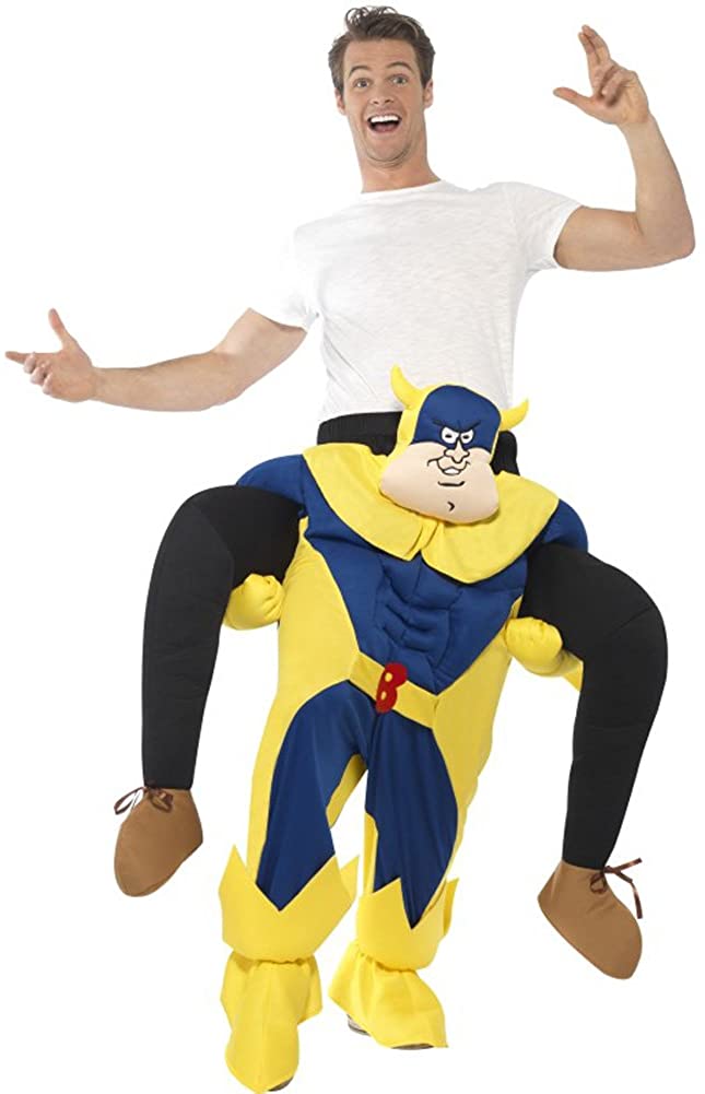 Bananaman Huckepack-Kostüm