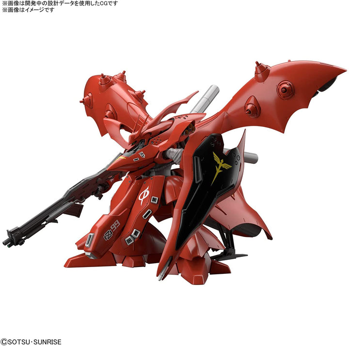 Bandai Modellbausatz GUNDAM – HGUC 1/144 Nightingale – Modellbausatz, 2559049