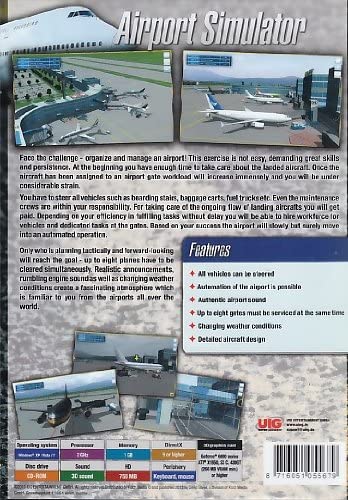 Simulateur d&#39;aéroport (PC DVD)