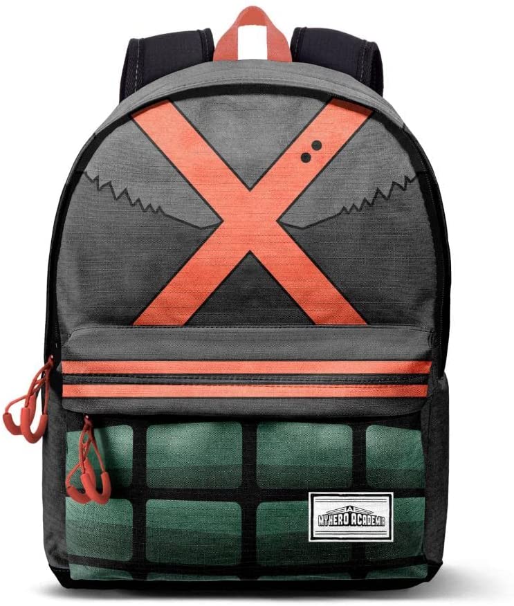 My Hero Academia X-Fan HS Rucksack, Grau