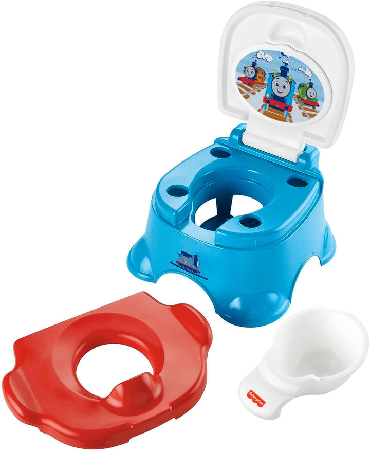 Fisher-Price Thomas & Friends 3-in-1 Toddler Potty Training Toilet and Step Stool