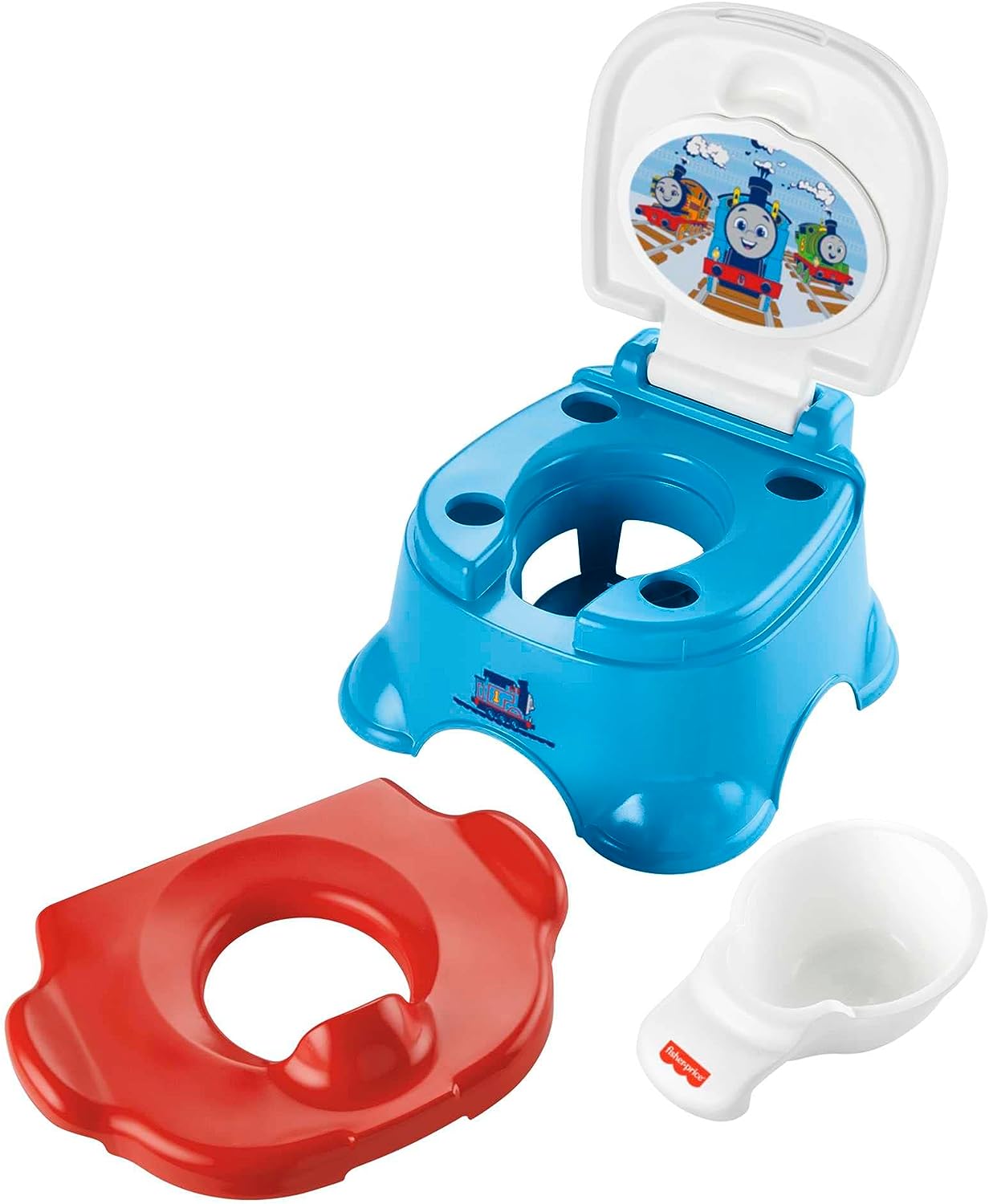 Fisher-Price Thomas &amp; Friends 3-in-1 Töpfchentrainingstoilette mit Tritthocker