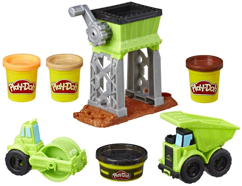 Play-Doh Wheels Grind Yard-bouwspeelgoed