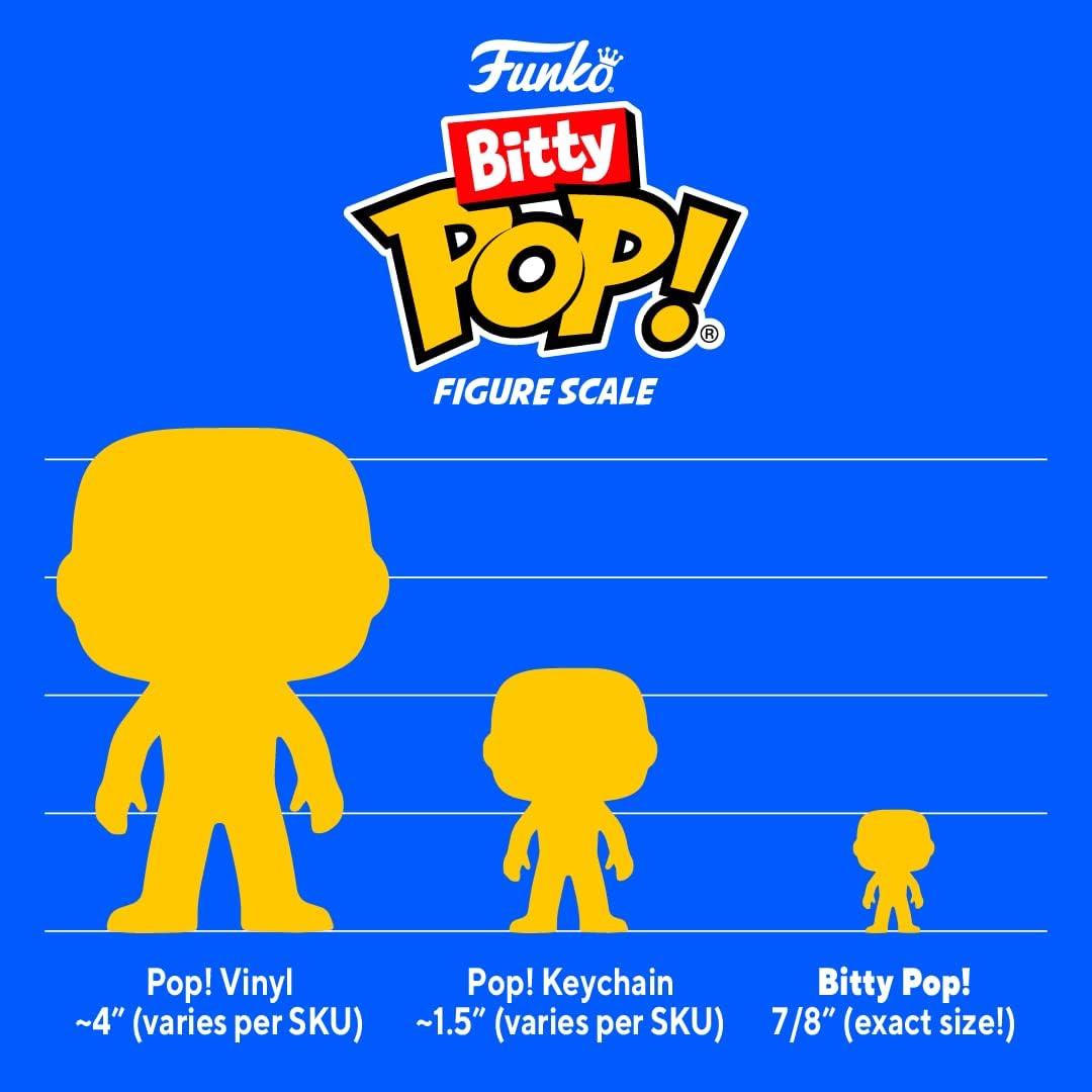 Funko 71312 DC Comics 4er-Pack Serie 2 Bitty Pop!