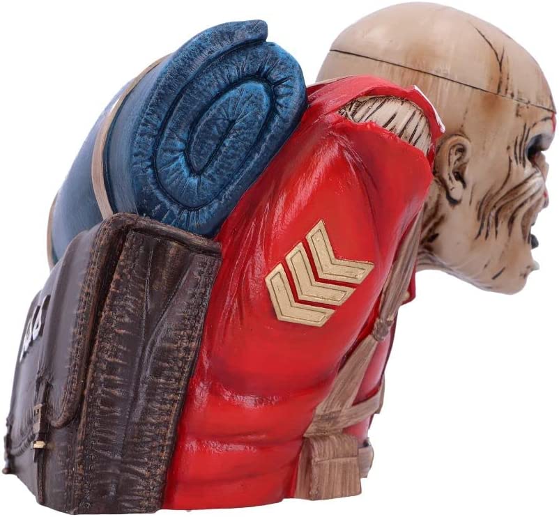 Nemesis Now Iron Maiden Eddie The Trooper Resin Büstenbox 5