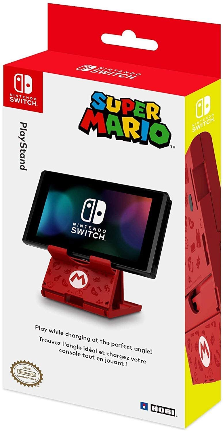 HORI compacte standaard - Mario-editie voor Nintendo Switch
