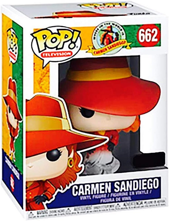 Where in the World is Carmen Sandiego - Carmen Sandiego Fade Pop! Vinyl